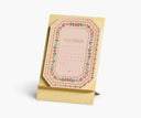 2026 Wildwood Brass Easel Desk Calendar