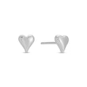 Simple Heart Studs