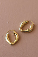 Katie Waltman Organic Gold hoops