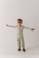 Babysprouts Boy's Cargo Pants: Sage