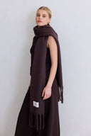 London Scarf - Ground Coffee