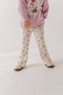 Babysprouts Flare Pants: Meadow Bloom