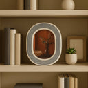 White/Black Resin Etched Frame