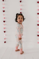 Rainbow Heart Romper