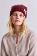 Arctic Fox The Mohair Beanie - Cherry Burgundy