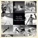 Vintage Skiing Table Book