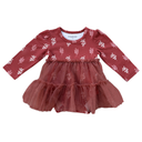 Tulle Bodysuit Holiday Dress