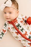 Holiday Bows Bamboo Sleeper