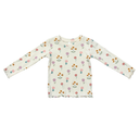 Babysprouts Lettuce Hem Tee: Meadow Bloom