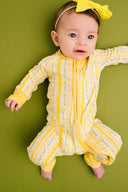 Sunny Meadow Stripe Bamboo Sleeper