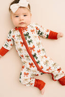 Holiday Bows Bamboo Sleeper