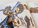 Gilbert the Moose Learns How To Ski