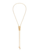 Ettika Metal Moderna Bolo Necklace