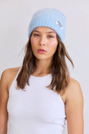 Arctic Fox Mohair Beanie - Sky Blue