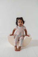 Rainbow Heart Pant Romper