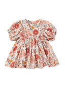 Zinnia Print Muslim Dress