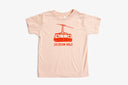 Tram Kids Tee - Peach