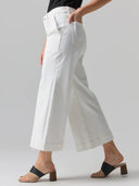 Culotte Crop -Chalk