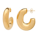 Lucas Jack Gold Bubble Hoop