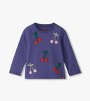 Hatley Cherries Gathered Back Top