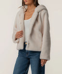 KUT Saskia Faux Fur Hooded Jacket