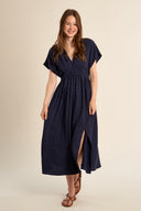 Molly Bracken Navy Dot Dress