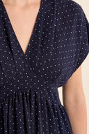 Molly Bracken Navy Dot Dress