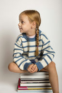 LOF Organic Cotton Striped Crewneck