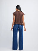 Self Contrast Dorian V Neck Sweater