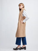 Self Contrast Julian Sherpa Vest