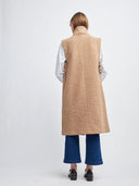 Self Contrast Julian Sherpa Vest