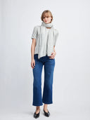 Self Contrast Saddie Cashmere Scarf