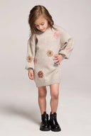Blossom Oatmeal Dress