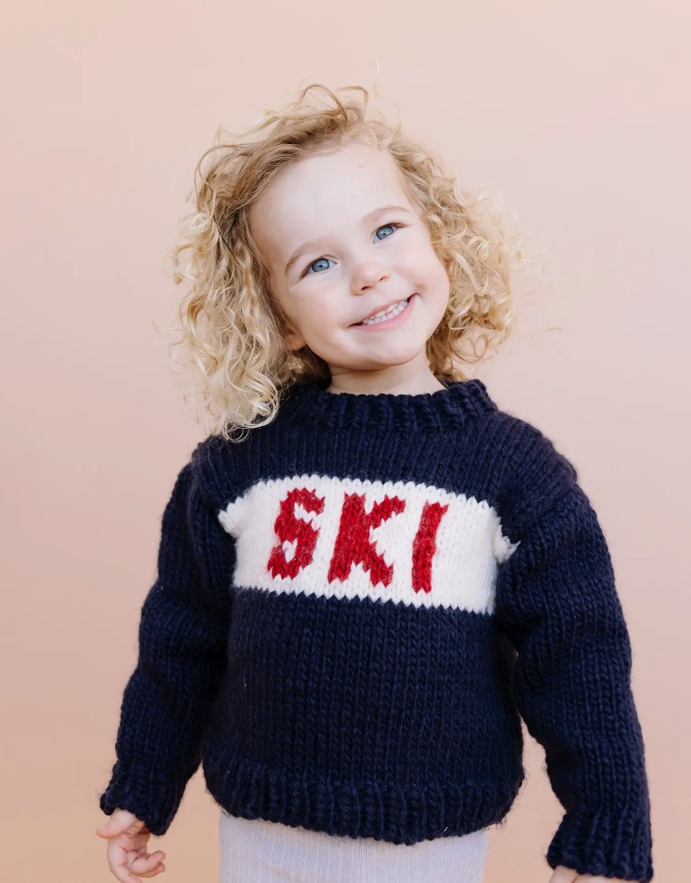 Ski Sweater - Navy