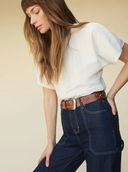 Shirred Dolman Tee