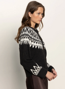 Fairisle Crewneck Cardi