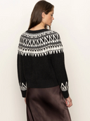 Fairisle Crewneck Cardi