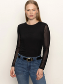 Perfect Mesh Tee - Black