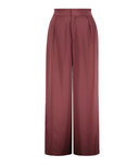 Fluid Satin Pant - Dusty Rose