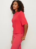 Perfect Sweater Tee- Tulip