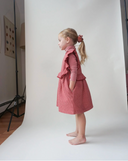 LOF Railroad Dress - Scarlet Stripe