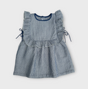 LOF Railroad Dress - Navy Stripe