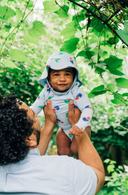 LOF Pima Cotton Bodysuit - Catcher Print