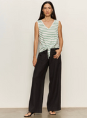 Sanctuary Linen Marine Pant - Black