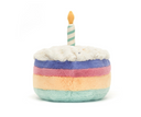 Jellycat Rainbow Birthday Cake