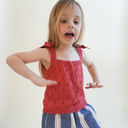 LOF Pointelle Knit Tank