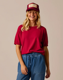 Carve Josie Sweater - Crimson