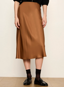 Sanctuary Everyday Midi Skirt - Cocoa Powder