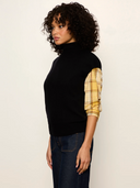 Sanctuary Mock Neck Sweater - Black