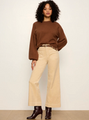 Sanctuary Soft Pop Over Sweater - Cocoa Powder